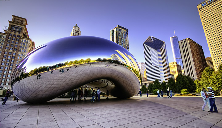 Cloudgate-Millennium Park Chicago